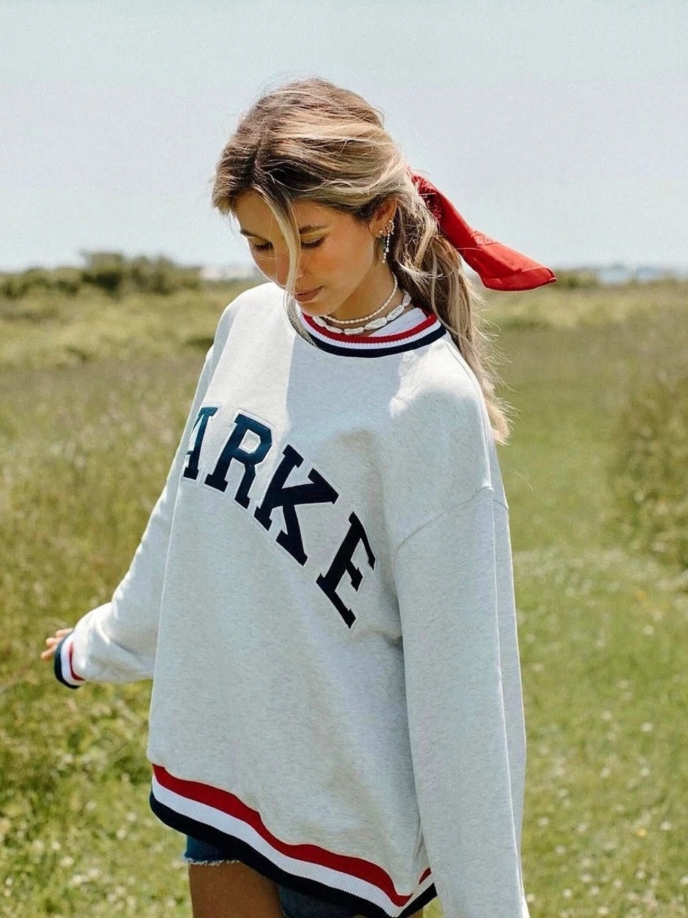 Parke OG Varsity Crewneck Sweatshirt Fourth of July